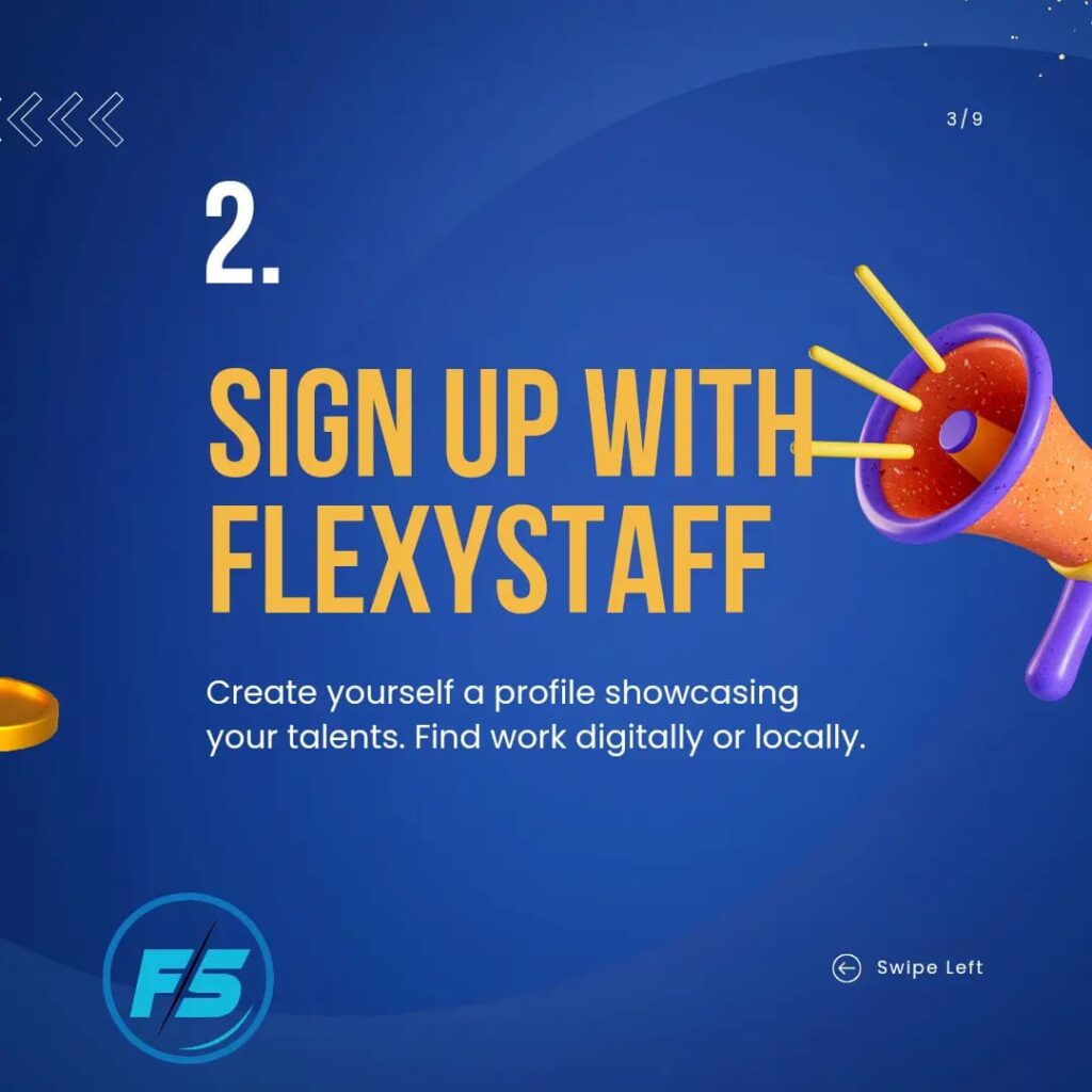 Earn extra money as a freelancer with flexystaff.com